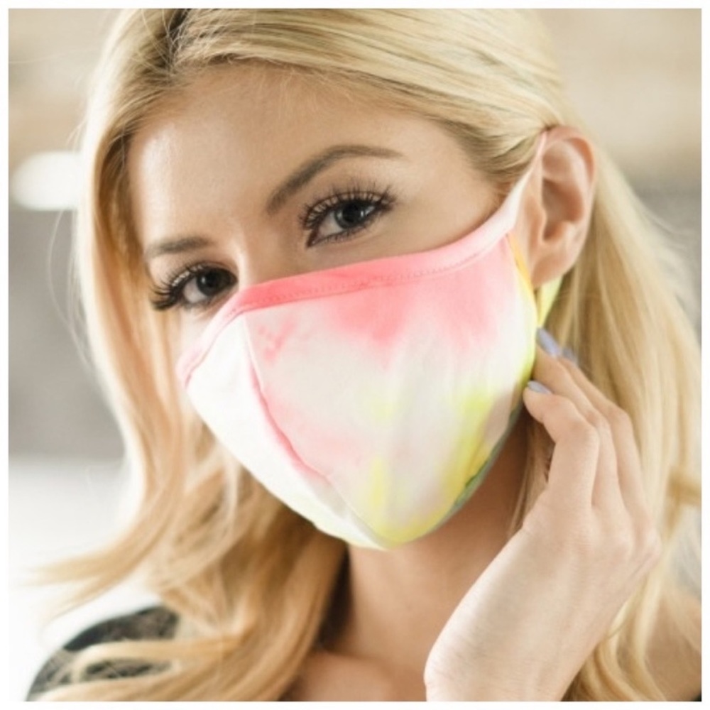 SALE Colorful Tye Dye Cotton Face Masks